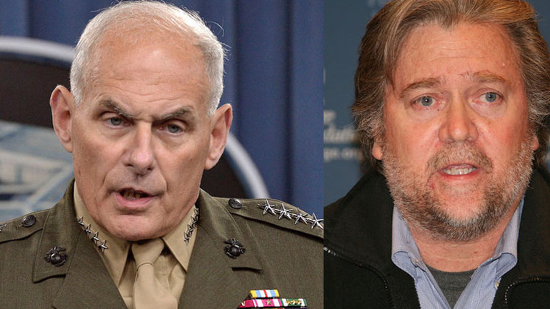 Κέλι: Δεν είπε ο Λευκός Οίκος στον Μπάνον να μη δώσει απαντήσεις στη Βουλή των Αντιπροσώπων