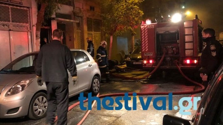 Φωτιά σε μονοκατοικία στο Κορδελιό Θεσσαλονίκης