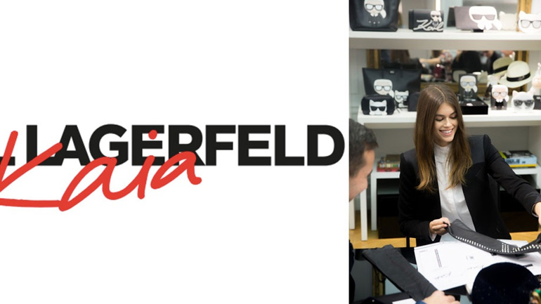 Η νέα capsule συλλογή του Karl Lagerfeld με την υπογραφή της Kaia Gerber