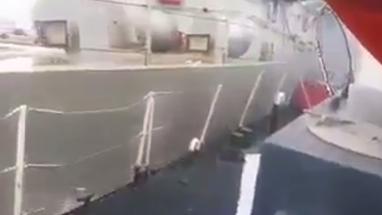 Βίντεο ντοκουμέντο: Τουρκικό σκάφος «ακούμπησε» την κανονιοφόρο «Νικηφόρος» κοντά στα Ίμια