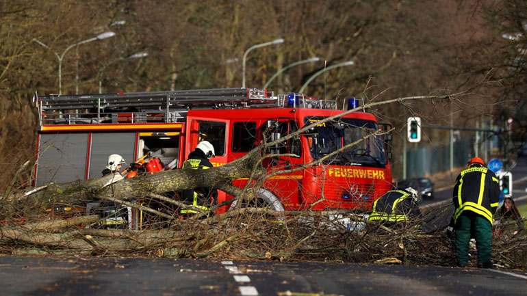 Γερμανία: Στους τέσσερις οι νεκροί από τη φονική καταιγίδα «Φρειδερίκη»