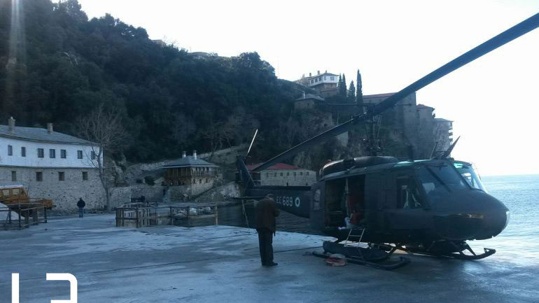 Στο Άγιο Όρος για τα Θεοφάνια (με το παλιό ημερολόγιο) ο Πάνος Καμμένος