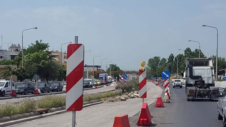 Εργασίες συντήρησης και σήμερα στην Ε.Ο. Θεσσαλονίκης-Έδεσσας