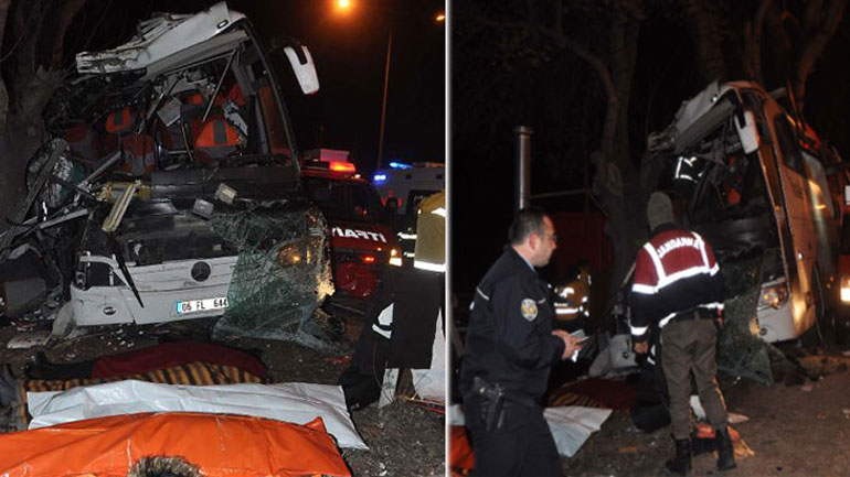 Τουρκία: Έντεκα νεκροί και δεκάδες τραυματίες σε δυστύχημα με λεωφορείο