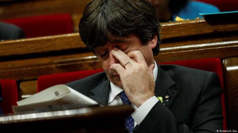 Ισπανία: Ο Πουτζντεμόν θα μπορούσε να συλληφθεί, παρά τη βουλευτική ασυλία