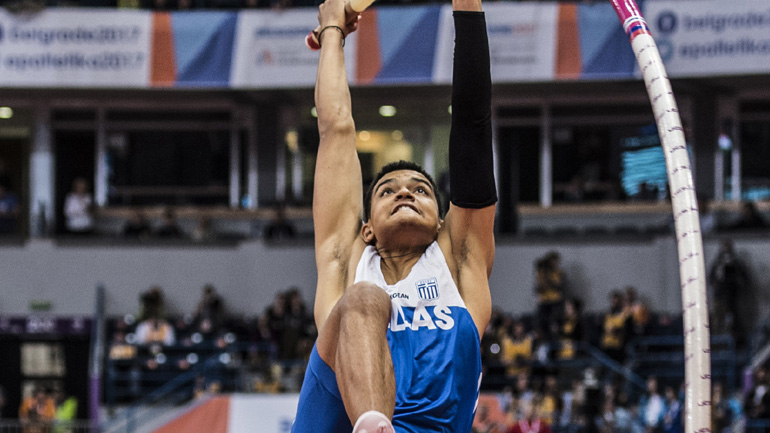 Ο Καραλής πέρασε τα 5,65 μ. και πέτυχε την δεύτερη επίδοση της καριέρας του