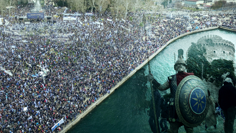 Μαζικό «όχι» στη Θεσσαλονίκη Μαζικό «όχι» στη Θεσσαλονίκη