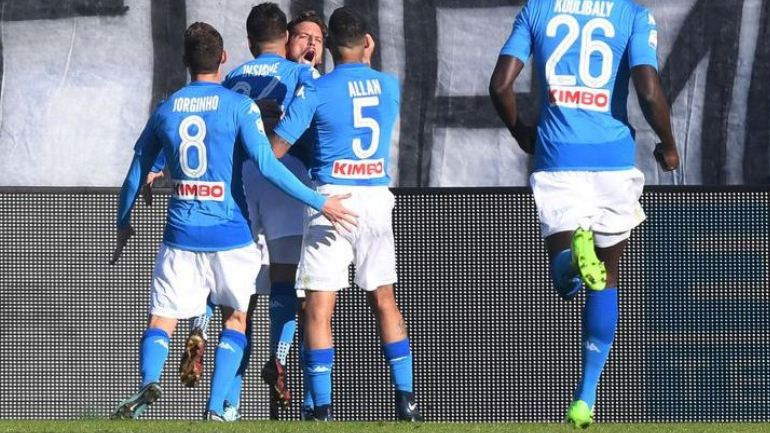 Σταθερά πρώτη η Νάπολι, 1-0 την Αταλάντα στο Μπέργκαμο