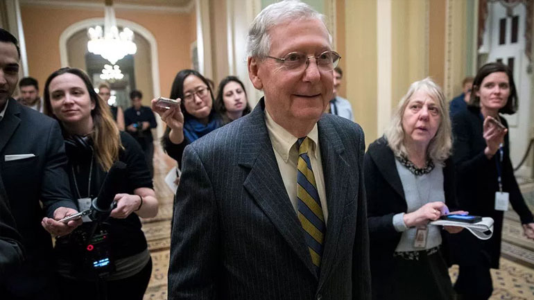 Μακόνελ: Νέα ψηφοφορία τη Δευτέρα για το νομοσχέδιο χρηματοδότησης του ομοσπονδιακού κράτους