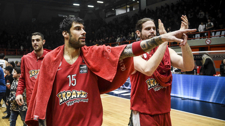 Κέρδισε στην Πάτρα ο Ολυμπιακός, 87-73 τον Προμηθέα