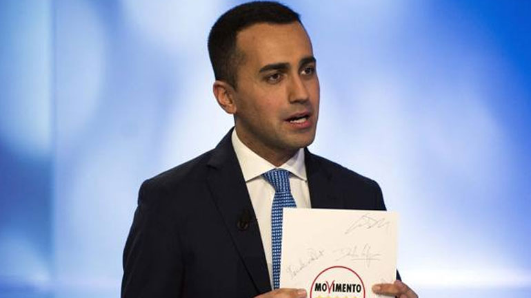 Ιταλία: Τα Πέντε Αστέρια παρουσίασαν το προεκλογικό τους πρόγραμμα