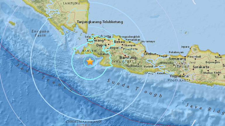 Ινδονησία: Σεισμός 6,4R στην Τζακάρτα – Δεν υπάρχουν πληροφορίες για θύματα