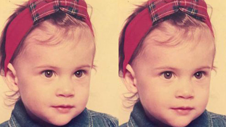 Αναγνωρίζετε το γλυκό κοριτσάκι της φωτογραφίας;