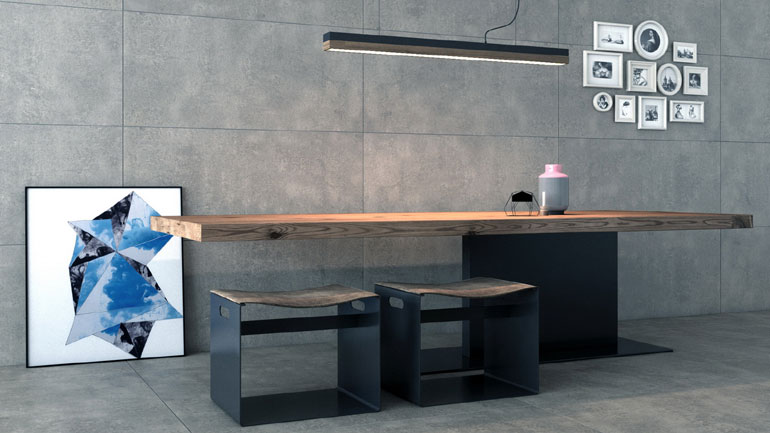 Νέα σειρά πλακιδίων από σμαλτωμένο γρανίτη με ύφος τσιμέντου