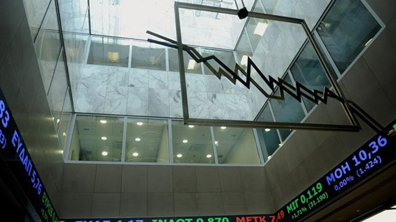 Θετικό πρόσημο στο Χρηματιστήριο Αθηνών