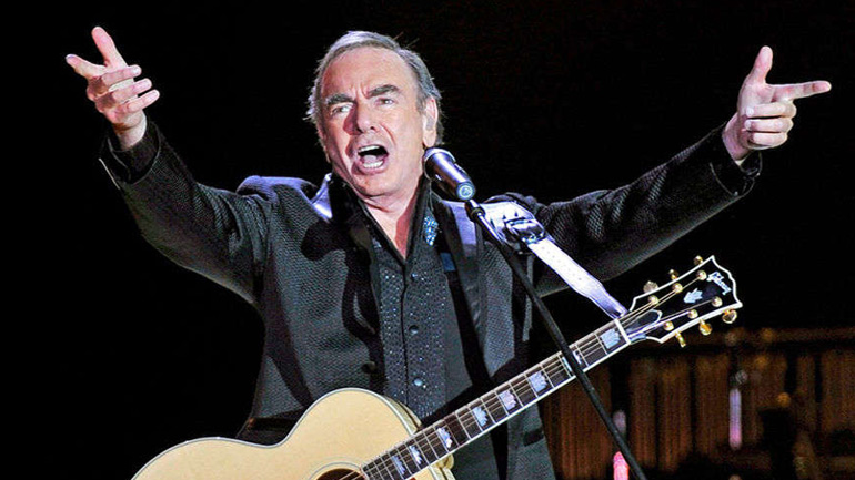 Ο Neil Diamond αποχωρεί από  περιοδεία μετά τη διάγνωση  ότι πάσχει από Πάρκινσον