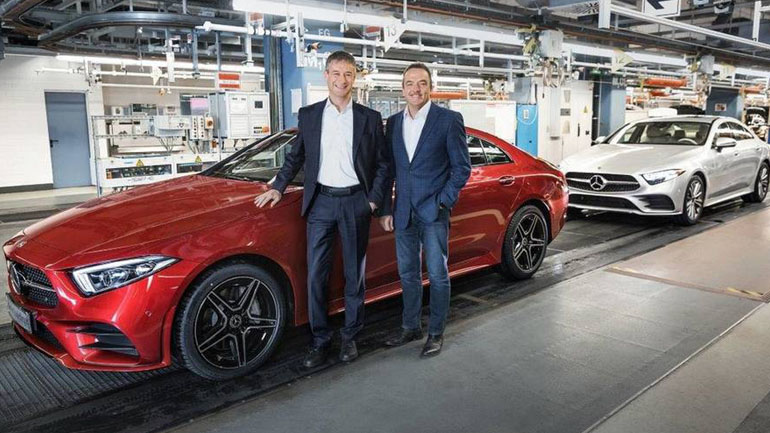 Πέρασε την πόρτα του εργοστασίου η νέα Mercedes CLS