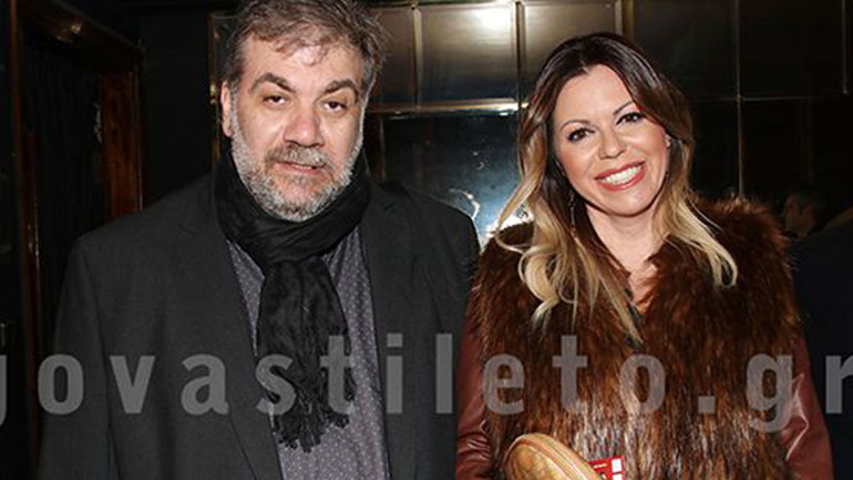 Δημήτρης Σταρόβας: Στο θέατρο με την αγαπημένη του Άννα!