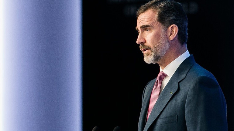 Φελίπε ΣΤ’: «Οι πολιτικές διαφωνίες πρέπει να επιλύονται εντός του πλαισίου του ισπανικού Συντάγματος»