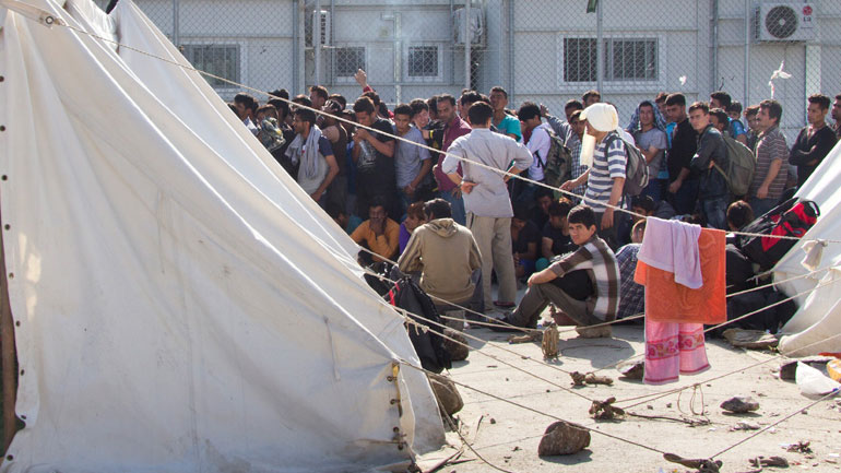 Κάτω από 5.000 οι πρόσφυγες και μετανάστες που διαμένουν στη Μόρια