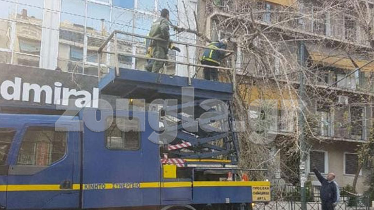 Πτώση δέντρου στη λεωφόρο Κηφισίας