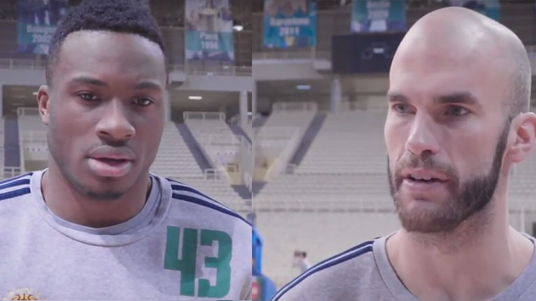 Αποκλειστικά στον ΟΠΑΠ: Τι δηλώνουν Καλάθης και Αντετοκούνμπο για τον αποψινό αγώνα με την Ζαλγκίρις Κάουνας