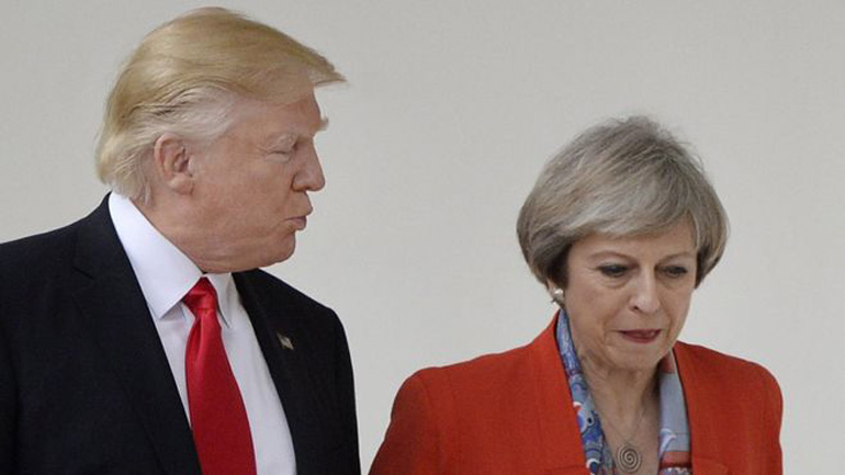 Ντόναλντ Τραμπ: Έχω εξαιρετικές σχέσεις με την Τερέζα Μέι