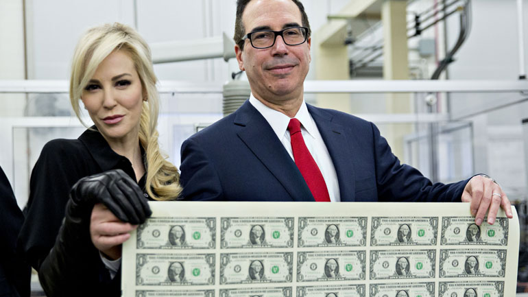 Mnuchin: Δεν μας απασχολούν οι βραχυπρόθεσμες κινήσεις του δολαρίου
