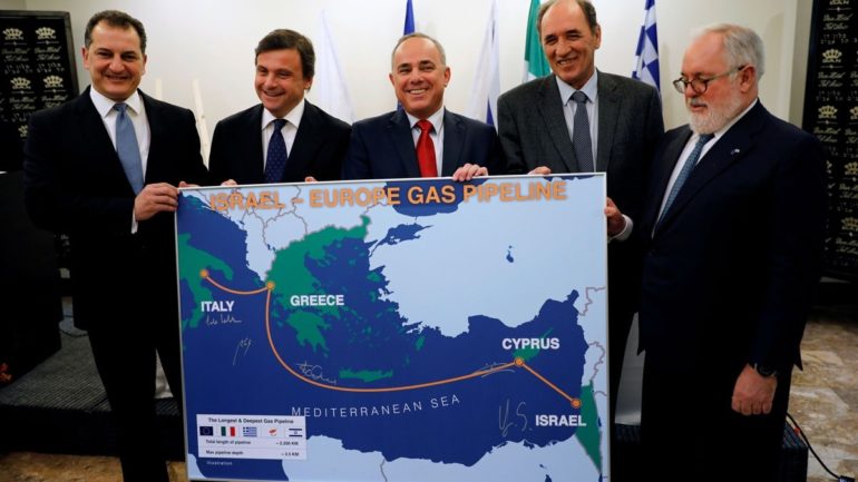 Έδωσε το «πράσινο φως» για τον East Med μέσω Κρήτης η Κομισιόν