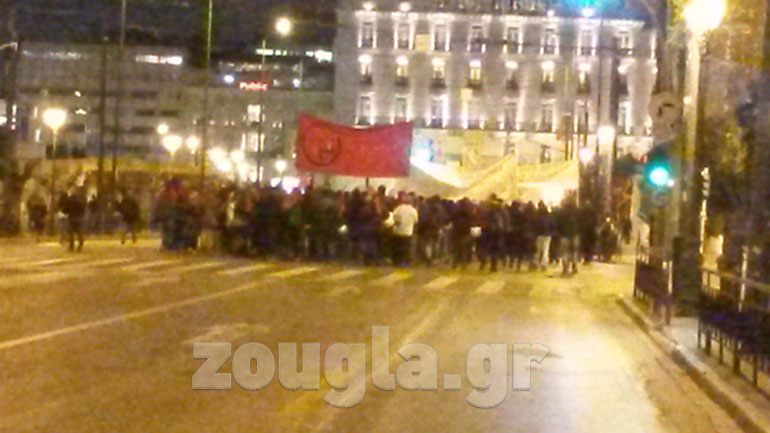 Διαδήλωση Κούρδων στο κέντρο της Αθήνας για την επιδρομή του τουρκικού στρατού στo Αφρίν