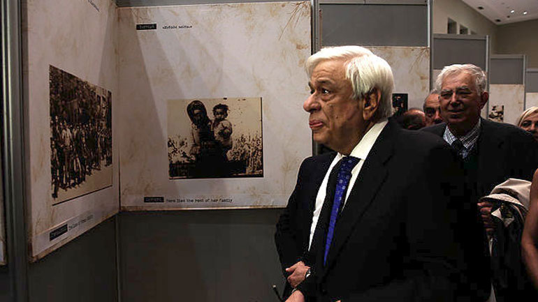 Ο Πρ. Παυλόπουλος στην έκθεση φωτογραφίας «Δεν λησμονώ μία εικόνα χίλιες λέξεις»