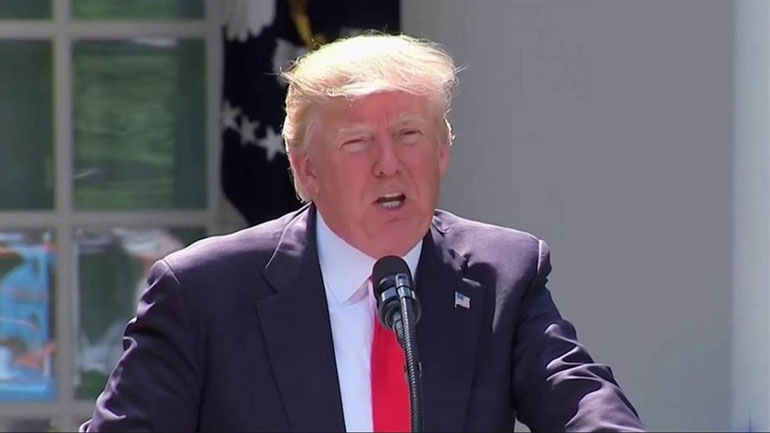 Τραμπ: Οι ΗΠΑ θα επανενταχθούν στη Συμφωνία του Παρισιού για το κλίμα μόνο αν αυτή τροποποιηθεί