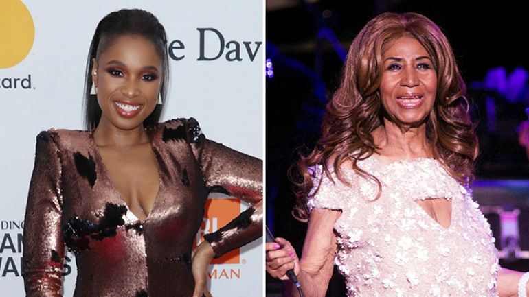 Η Αρίθα Φράνκλιν επιλέγει την Τζένιφερ Χάντσον για τη βιογραφία της