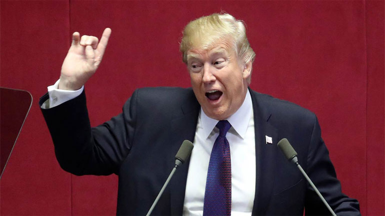 Τραμπ: Απειλές η Κίνα και η Ρωσία