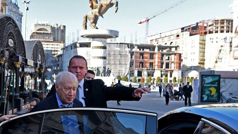 Στην ΠΓΔΜ o Νίμιτς – Συναντήσεις με την πολιτική και πολιτειακή ηγεσία