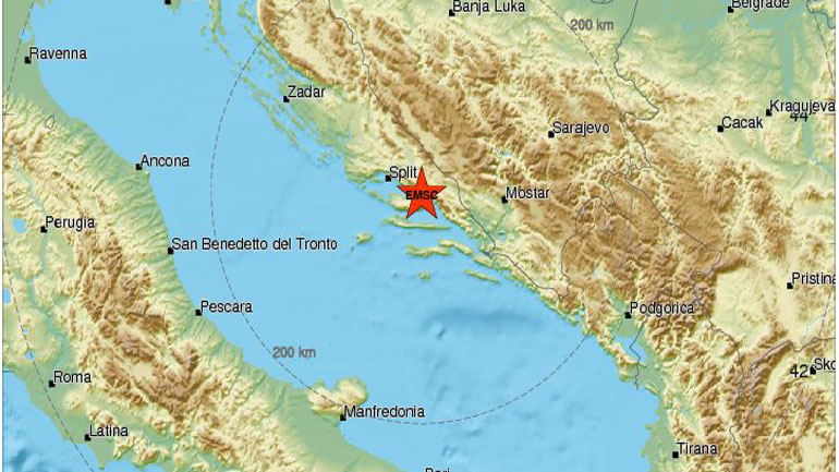 Σεισμός 4,5 Ρίχτερ στην Αδριατική