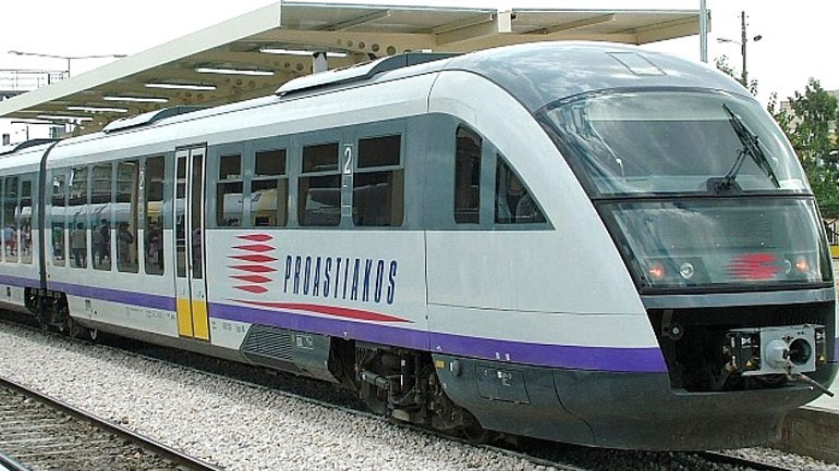 Ο προαστιακός φτάνει στο Λουτράκι