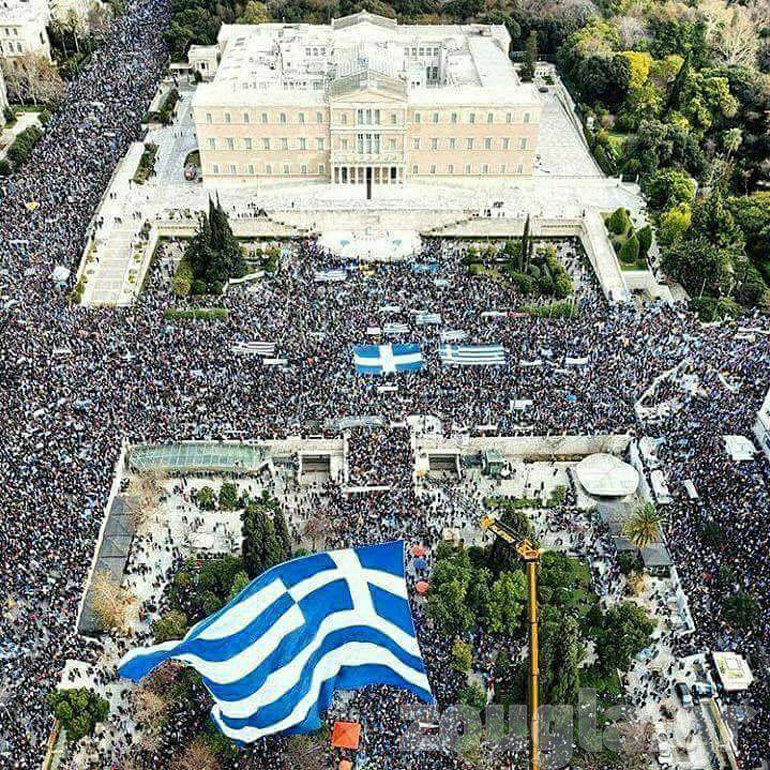 Εικόνες από drone
