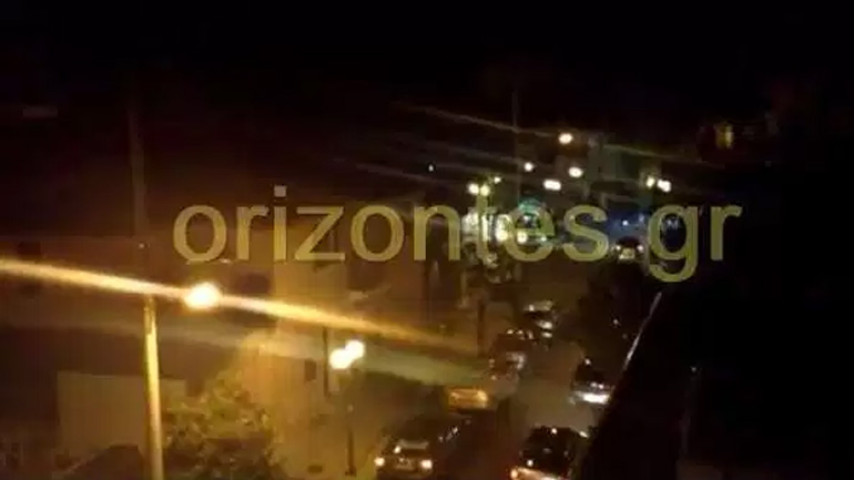 Οι οπαδοί της ΑΕΚ πανηγύρισαν στη Νέα Φιλαδέλφεια