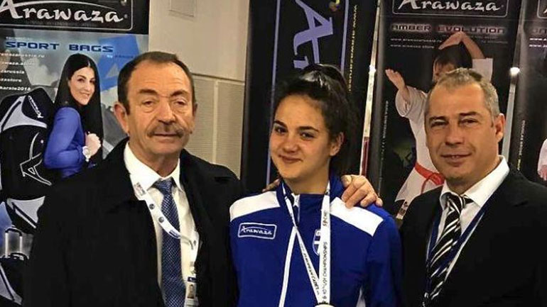 Καράτε: «Χρυσή» η Κυδωνάκη στη Λευκορωσία