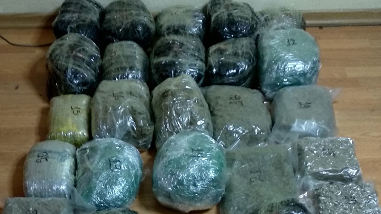 Κοζάνη: Σύλληψη για μεταφορά 21 κιλών κάνναβης