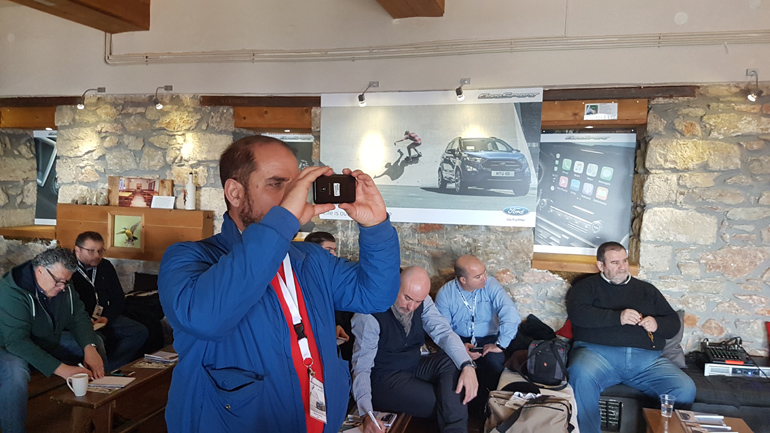 Ο Βαγγέλης Γκούμας...