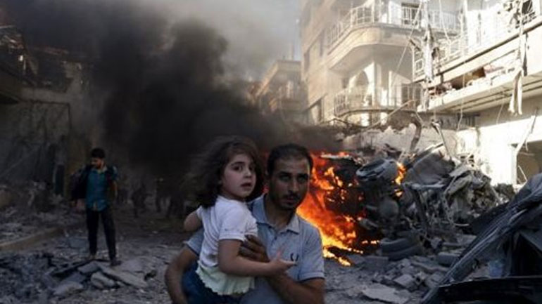 Τουλάχιστον 70 άμαχοι νεκροί από αεροπορικούς βομβαρδισμούς στην ανατολική Γούτα