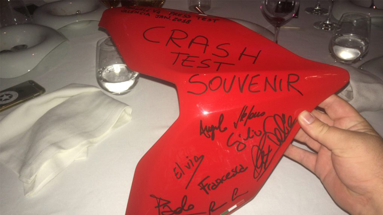 Οι πρώτες επίσημα τσακισμένες Ducati V4 είναι γεγονός