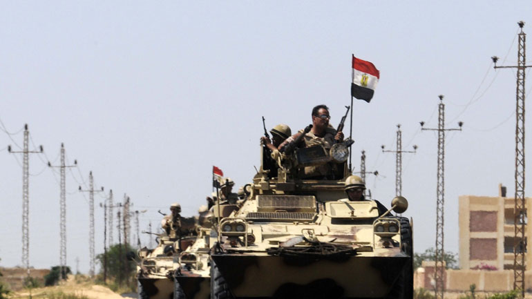 Αίγυπτος: Μεγάλη επιχείρηση του στρατού κατά τρομοκρατικών και εγκληματικών θυλάκων