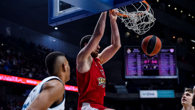 Μεγάλο «διπλό» για τον Ολυμπιακό στη Μαδρίτη, 80-79 τη Ρεάλ