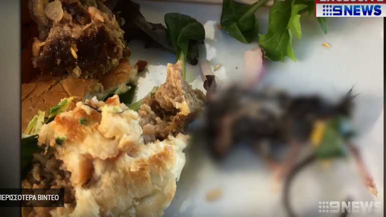 Πήγε για μπέργκερ και βρήκε ένα ψητό… ποντίκι