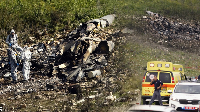 Κατερρίφθη ισραηλινό F16 στη Συρία Κατερρίφθη ισραηλινό F16 στη Συρία