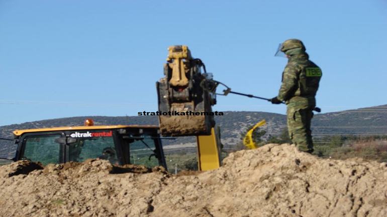 Εξουδετέρωσαν έξι χειροβομβίδες σε αρχαιολογικό χώρο