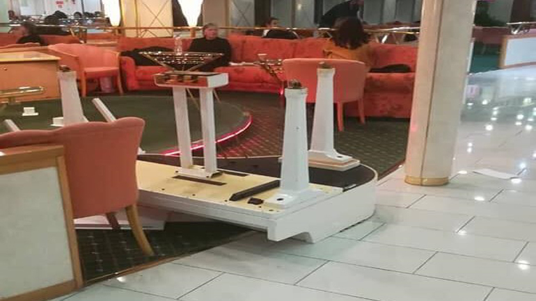 Κρήτη: H τρικυμία αναποδογύρισε τα πάντα στο πλοίο